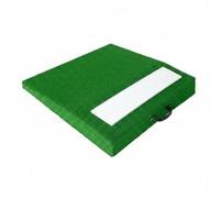 TISHITA Pitching Training Pad Piattaforma da Lancio Baseball Mound Tappeto con Superficie in Sintetica E Nucleo Eva per Stabilità E Forma Costante Adatto a Sessioni Tecniche Centri Sportivi, Verde
