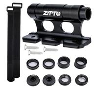 TISHITA Portaforcellone Bici Supporto Forcella Staffa Base Bloccaggio Alluminio Lavorato CNC con Due Asole Alleggerite E Piastra