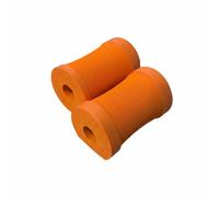 TISHITA Push Up Pad Supporto Allenamento Blocchi Pad Schiuma Assorbimento Urti Superficie Antiscivolo Adatto per Esercizi di Stabilità Fitness Casalingo, Arancione