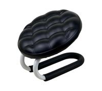 TISHITA Sgabello da Meditazione: Sgabello da Preghiera Stabile, dalla Forma Ergonomica E con Struttura in Metallo di, Ideale per La Meditazione, Nero