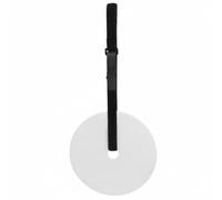 TISHITA Training Target Bersaglio Allenamento Calcio Disco Precisione Obiettivo Porta Target Materiale TPE con Nastro Hook-and-loop Regolabile per Aggancio a, Bianco
