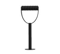 TISHITA Weight Training Handle Maniglia Kettlebell Manubrio Piastra Caricabile Convertitore Kettlebell Adattatore Pesi in Ferro E TPE Base Piana Stabilità, Piccolo