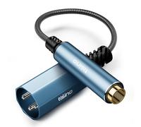 Tisino Cavo da 6,35mm Jack a XLR (0,3 m), cavo di interconnessione adattatore audio stereo bilanciato da 6,35mm femmina a XLR maschio per mixer, microfoni, amplificatori, chitarre, PA