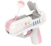 TiSkying Giocattolo di pistola di caramella, Candy Gun Zucchero Lollipop Gun Dolce Giocattoli Pistola Stoccaggio Ciuccio Giocattolo di Caramelle per Bambini grazie e Ragazze