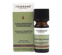 Tisserand Aromatherapy - Cedro della Virginia (Juniperus Virginiana) Raccolto Eticamente, 9 ml