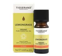 Tisserand Aromatherapy - Olio Essenziale Biologico di Lemongrass Cymbopogon Citratus (9 ml / 0,3 fl. oz.)