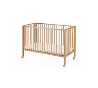 Tissi Lettino Pieghevole per Bambini, Naturale, Beige