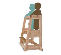 tiSsi® Torre di apprendimento montessoriana fratellare Felix natural