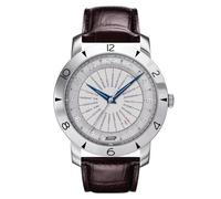 Tissot Automatic Watch T0786411603700, marrone, cinghia