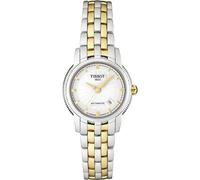 Tissot Ballade da donna placcato argento quadrante in acciaio INOX orologio