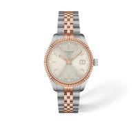 Tissot Ballade, quarzo svizzero, 34mm, quadrante argento, orologio da donna