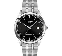 Tissot Classic Dream 40mm, Orologio automatico svizzero da uomo, cassa in acciaio inossidabile, quadrante nero, T1584071105100