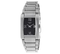 Tissot generosi-t da donna quadrante nero in acciaio INOX