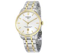 TISSOT MEN'S 42MM TWO TONE STEEL BRACELET AUTOMATIC WATCH T0994072203700