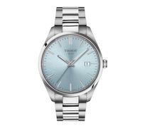 TISSOT Montre PR100 acier cadran bleu clair