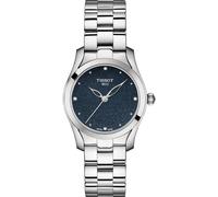 TISSOT Orologio analogico al quarzo svizzero da donna con cinturino in acciaio inossidabile T1122101104600, argento
