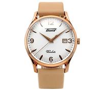 Tissot Orologio Analogico al Quarzo Svizzero Uomo con Cinturino in Pelle T1184103627701