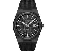OROLOGIO POWERMATIC 80 40MM CARBON TOTAL BLACK UOMO TISSOT PRX AUTO