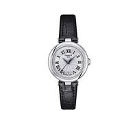 Tissot Orologio da donna Bellissima Small Lady 316L con cassa in acciaio inossidabile al quarzo, nero, pelle, 4 (T1260101601300), nero, orologio al quarzo