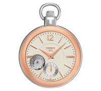 Tissot Pocket Mechanical Skeleton T8534052926701 - 49 mm Rose-Gold PVD Pocket Watch