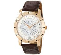 TISSOT - Orologio da polso da uomo, con quadrante argentato COSC e cinturino in pelle T9156417603700 [Importato ufficiale], Gold-20, Gold-20, Oro-20, striscia