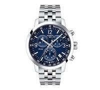 Tissot Orologio da uomo PRC 200 cronografo blu T114.417.11.047.00, Bracciale