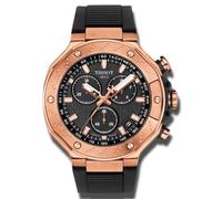 Tissot Orologio da uomo T-Race Chrono nero T141.417.37.051.00, Cinturino