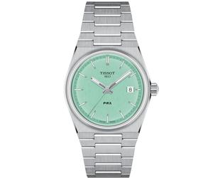Tissot PRX 35mm Orologio Verde Uomo T137.210.11.091.00, Bracciale