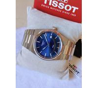 Tissot PRX 40mm Blue Sunburst Dial Steel Men's Watch Swiss Quartz