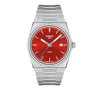 Tissot PRX quarzo 40mm quadrante rosso per uomo, Rosso -