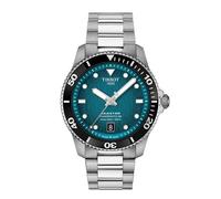 OROLOGIO POWERMATIC 80 30 BAR TURCHESE UOMO TISSOT SEASTAR