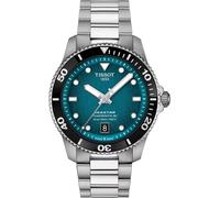 OROLOGIO POWERMATIC 80 30 BAR TURCHESE UOMO TISSOT SEASTAR