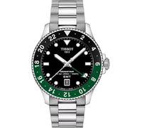 Tissot Seastar 1000 Quarz GMT men Watches silver in taglia:ONE SIZE
