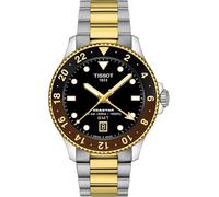 Tissot Seastar 1000 Quartz GMT, nero
