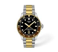 Tissot Seastar 1000 Quarz GMT men Watches gold|grey in taglia:ONE SIZE