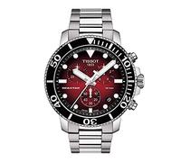 Tissot Seastar 660/1000 - Orologio svizzero al quarzo in acciaio inox, grigio, 22 casual (modello: T1204171142100)
