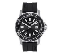Tissot Supersport T1256101705100 - Orologio da uomo al quarzo, con cassa in acciaio inossidabile 316L, colore: nero, gomma, 22