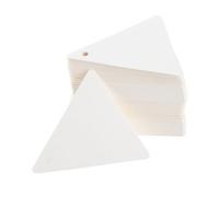 Tissting 100pcs Strisce Test Profumo Forma Triangolo, Valutazione Precisa Carta Spessa 55x50 mm per Oli Essenziali Aromaterapia