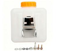 Tissting 2,5L Serbatoio Carburante con Ugello Olio e Staffa Lega di Acciaio | Plastica Serbatoio Benzina, Tanica Olio Universale per Barca Auto Camion Accessori Riscaldatore di Parcheggio