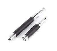 Tissting 2 pezzi adattatore estensibile bit magnetico 1/4 pollice per cacciavite elettrico, barra di estensione, adattatore per driver manuali e elettrici