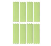 Tissting 24 Strip Adesivo Fluorescente, 20 x 2 cm Nastro Luminoso Autoadesivo Verde Nastro Fluorescenti Luminous Tape Glow per Scale Cartello di Uscita Gradini