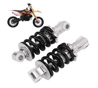 Tissting 2Pcs Ammortizzatori Posteriori per Moto 125mm 400lbs 8mm Foro Smorzamento Sospensioni Ammortizzatore a Molla Regolabile per 47cc 49cc Mini Pocket Bike, Scooter Elettrico, 250cc Dirt Bike