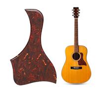 Tissting Acoustic Guitar Pkeyguard, protezione e estetica migliorata, materiale pesante, adesivo forte, compatibile con chitarre folk e classiche, per chitarristi di Fingerstyle e esibizioni teatrali