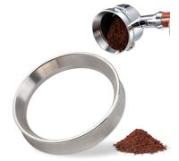 Tissting Anello Dosatore Caffè 51 mm (2 in) Acciaio Inossidabile Magnetico - Per Macchine Espresso 51-58 mm, Facile da Usare, Stabilizza Polvere, Ideale per Casa e Ufficio