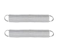 Tissting Cancello Elettrico per Recinzioni, Molla Tensione Acciaio Inox 16 Piedi per Pascolo, 2 Pezzi Cancello a Molla per Bestiame