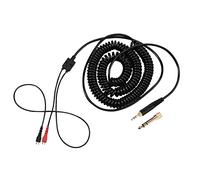 Tissting Cavo a Spirale per Auricolari, Cavo Estendibile 2m-6m con Trasmissione Audio HD, Compatibile con Sennheiser HD25/560/540/480/430, Ideale per Viaggi e Uso Quotidiano