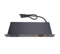 Tissting Condizionatore Sequenza Potenza 10 Uscite Display Digitale Regolatore - Per Attrezzatura Audio Professionale Sonoro Strumenti Musicali Computer Server