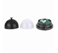 Tissting Coppa Automatica per Dadi con Copertura Trasparente, Premere il pulsante per lanciare i dadi base in schiuma verde riduce il rumore alimentato da 2 batterie AA (non inclus