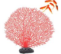 Tissting Corallo Artificiale, Piante per Acquario Finte, Decorazione Realistica, Materiale PVC, per Aquarium e Pesci Serbatoio