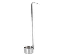Tissting Cucchiaio Dosatore per Vino Mestolo per Vino in Acciaio Inossidabile Cucchiaio per Mestolo per Vino Cucchiaio per Versare La Birra con Gancio Mestolo 25ml/50ml/125ml/250ml/500ml(50ML)